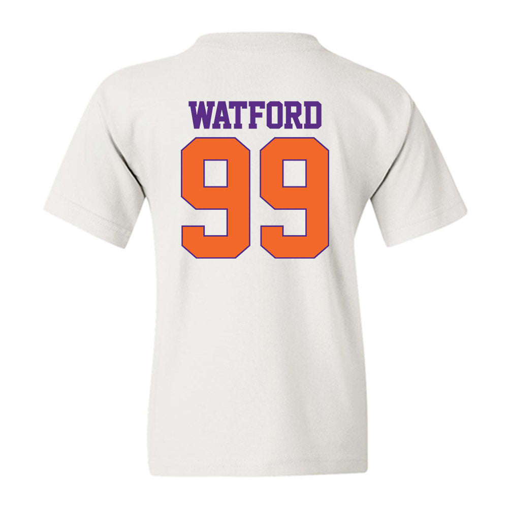 Clemson - NCAA Football : Ari Watford - Classic Shersey Youth T-Shirt-1