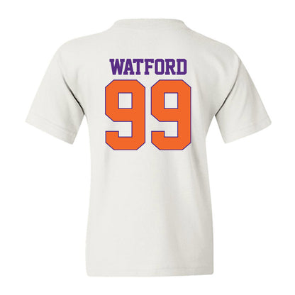 Clemson - NCAA Football : Ari Watford - Classic Shersey Youth T-Shirt-1
