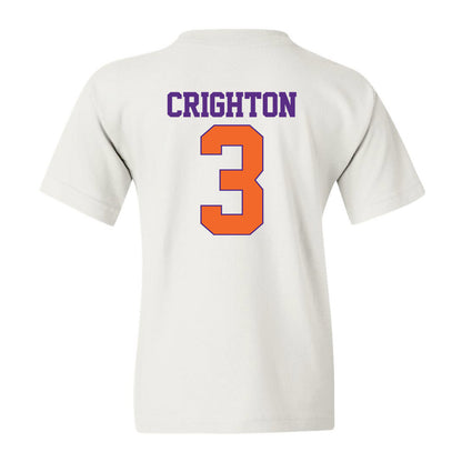 Clemson - NCAA Baseball : Jack Crighton - Classic Shersey Youth T-Shirt