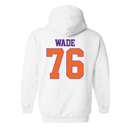 Clemson - NCAA Football : Mason Wade - Classic Shersey Hooded Sweatshirt