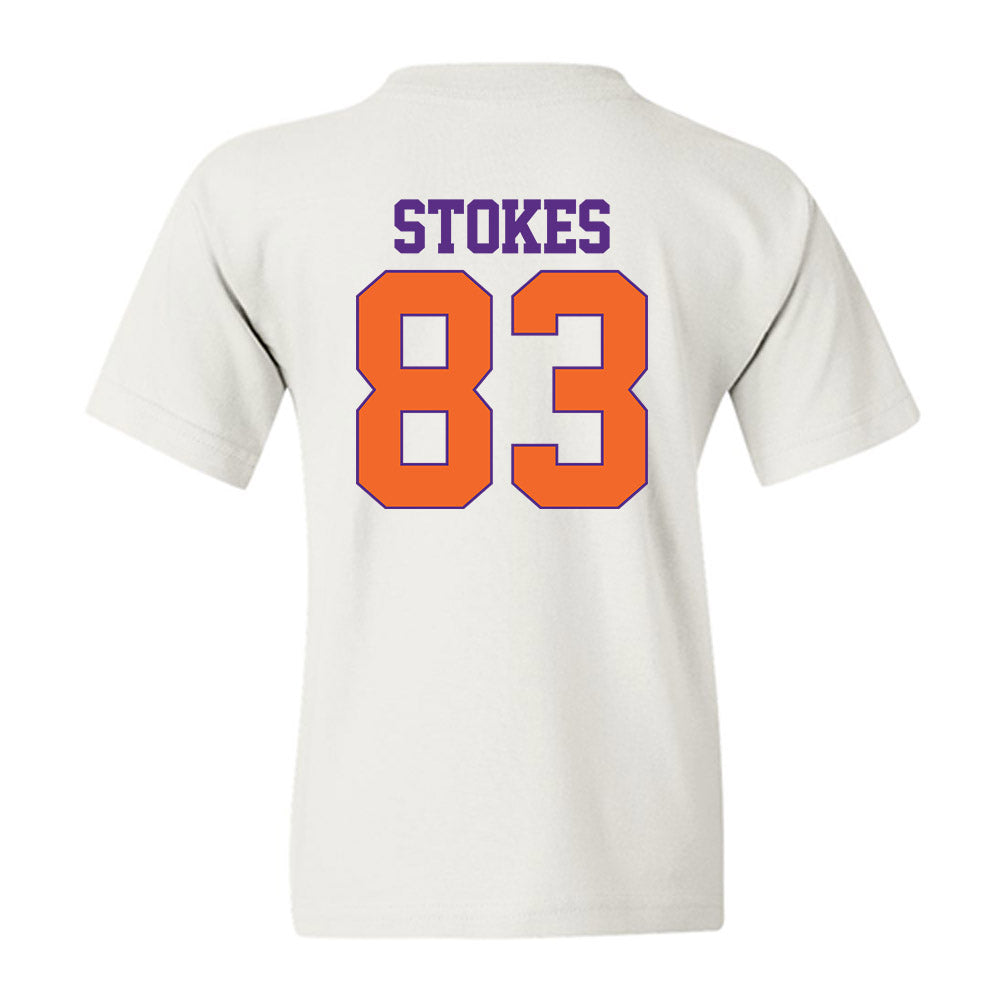 Clemson - NCAA Football : Ethan Stokes - Classic Shersey Youth T-Shirt-1