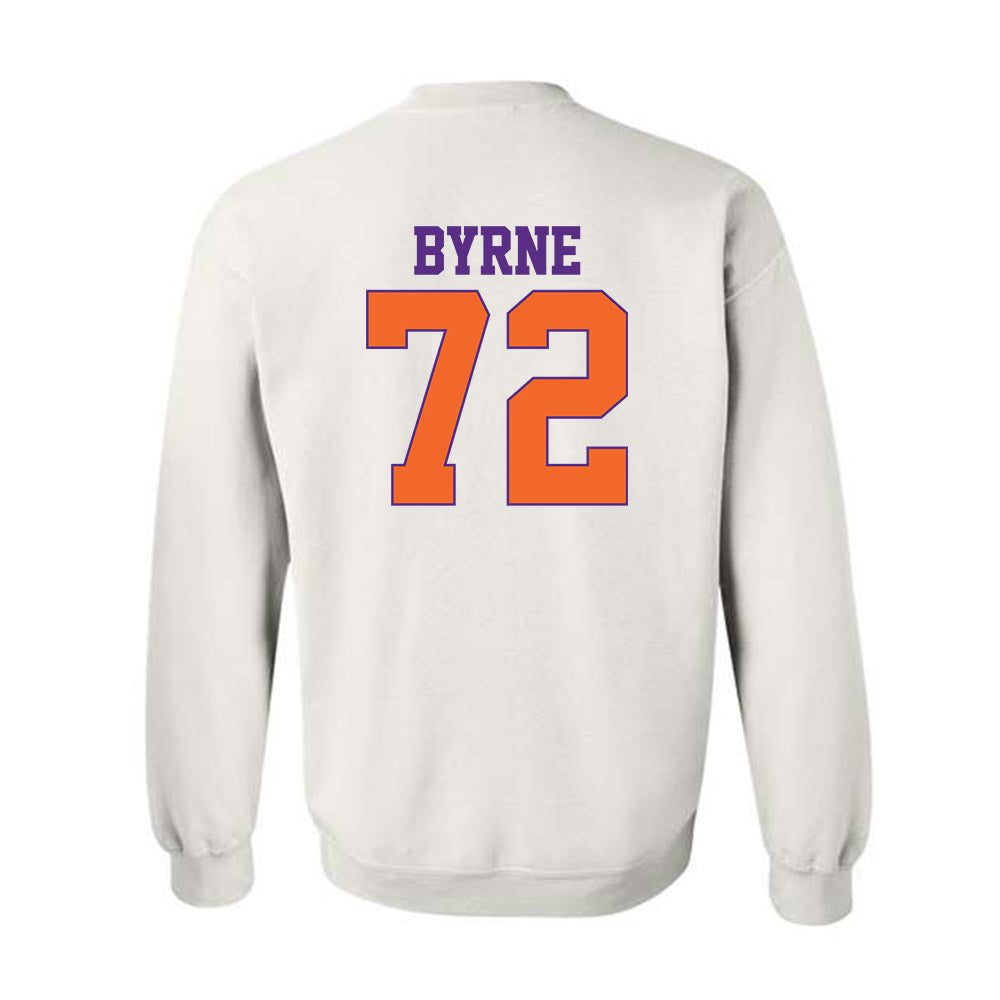 Clemson - NCAA Football : Rowan Byrne - Classic Shersey Crewneck Sweatshirt-1
