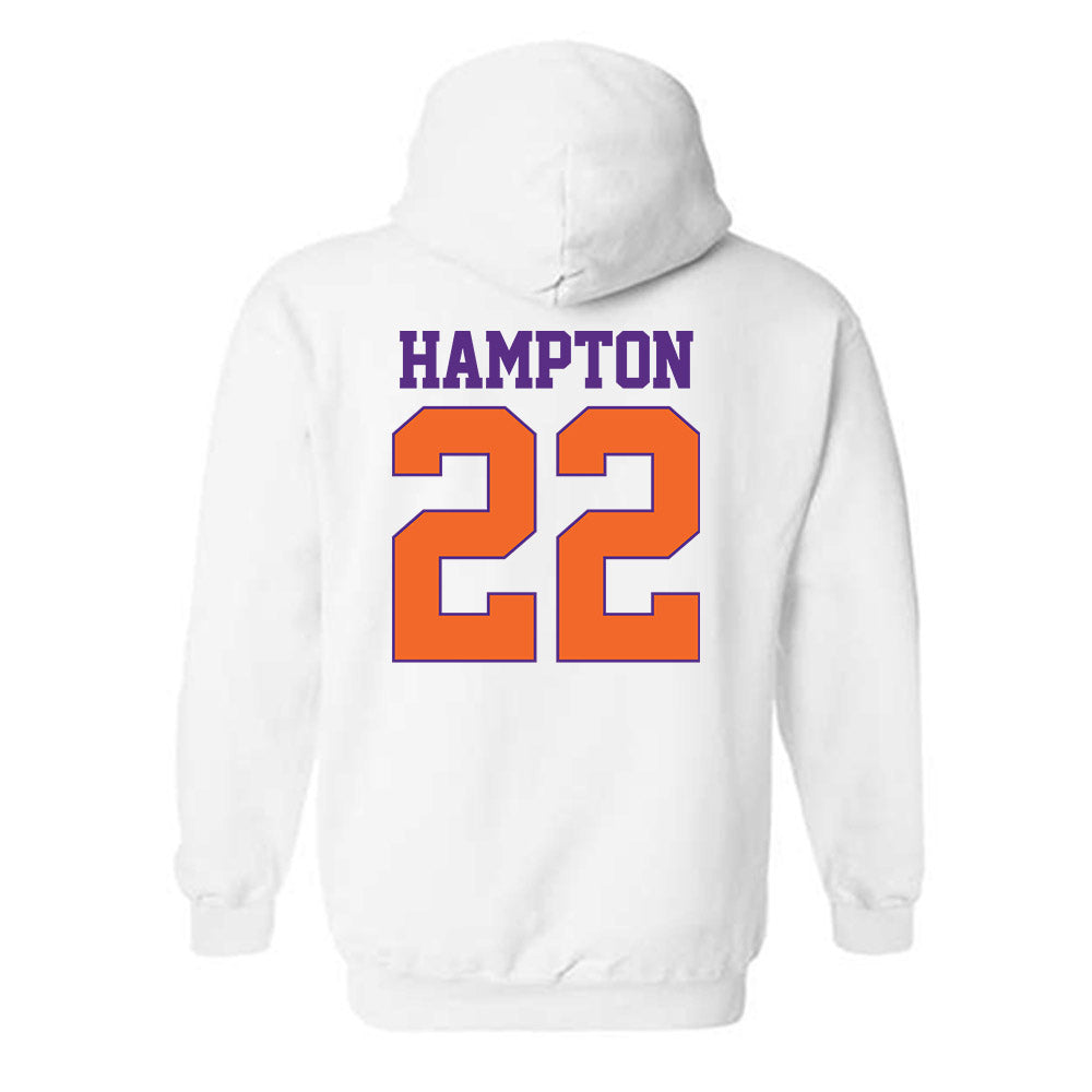 Clemson - NCAA Men's Soccer : Aiden Hampton - Classic Shersey Hooded Sweatshirt