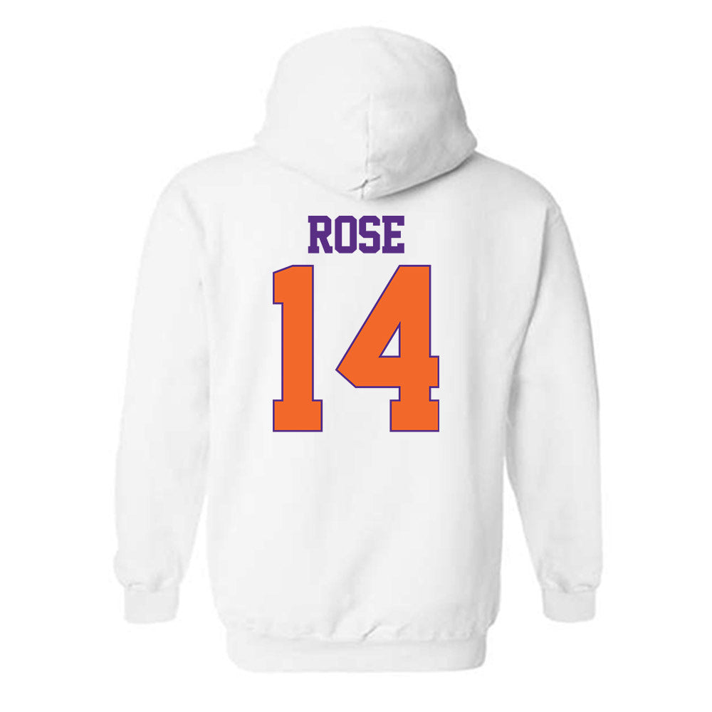 Clemson - NCAA Women's Basketball : Rachael Rose - Classic Shersey Hooded Sweatshirt-1