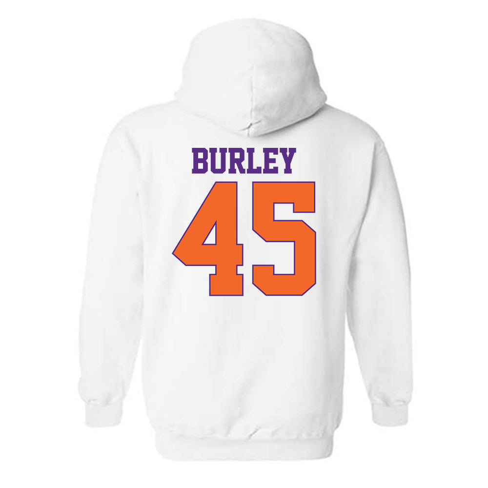 Clemson - NCAA Football : Vic Burley - Classic Shersey Hooded Sweatshirt-1