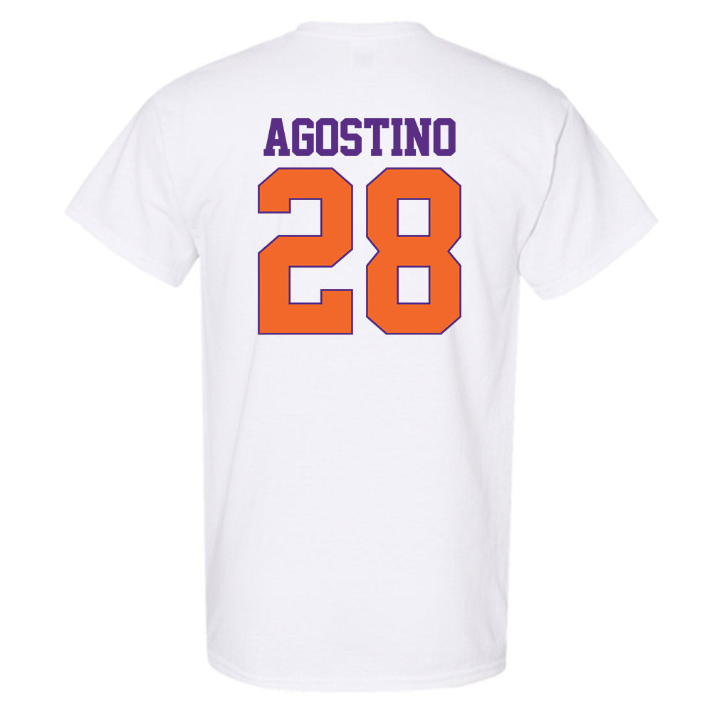 Clemson - NCAA Women's Lacrosse : Summer Agostino - Classic Shersey T-Shirt-1