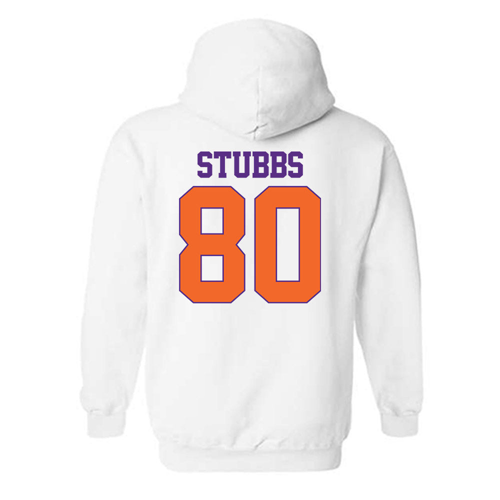 Clemson - NCAA Football : Luke Stubbs - Classic Shersey Hooded Sweatshirt-1