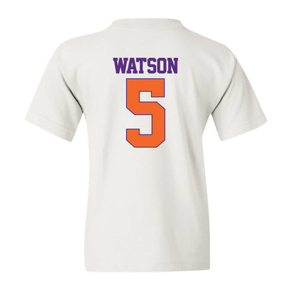 Clemson - NCAA Men's Soccer : Terry Watson - Classic Shersey Youth T-Shirt