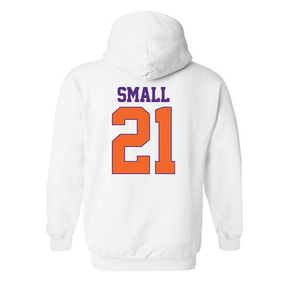 Clemson - NCAA Women's Soccer : Carla Small - Classic Shersey Hooded Sweatshirt-1