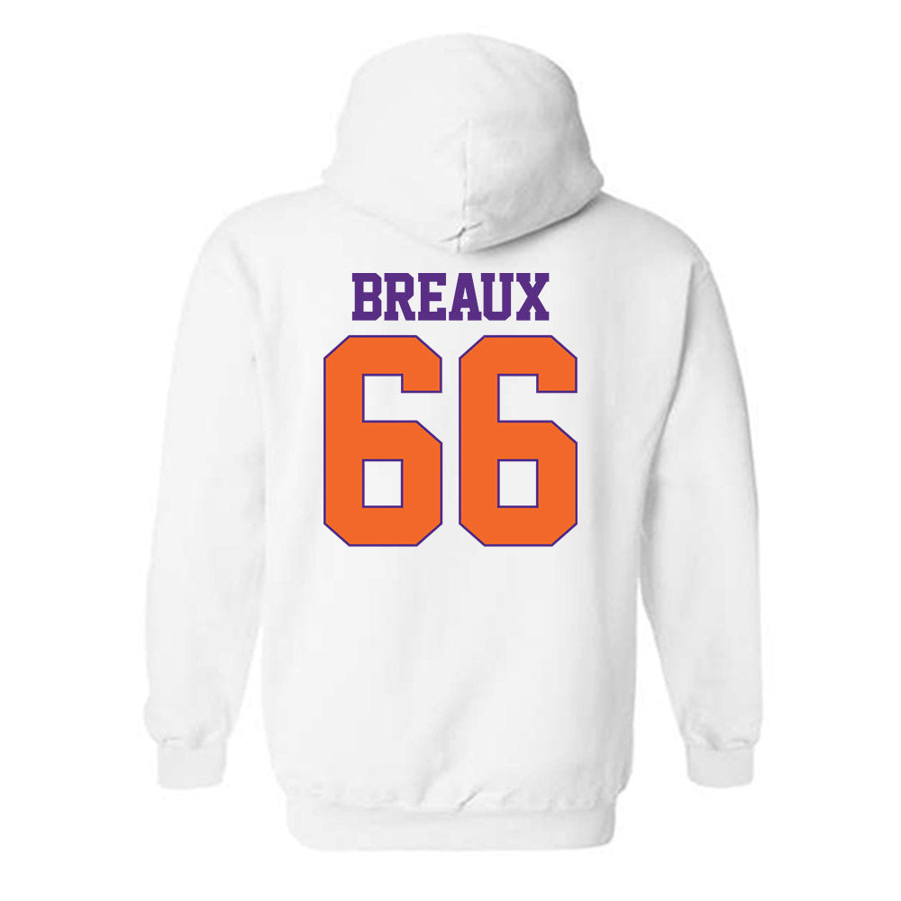 Clemson - NCAA Softball : Sarah Breaux - Classic Shersey Hooded Sweatshirt-1