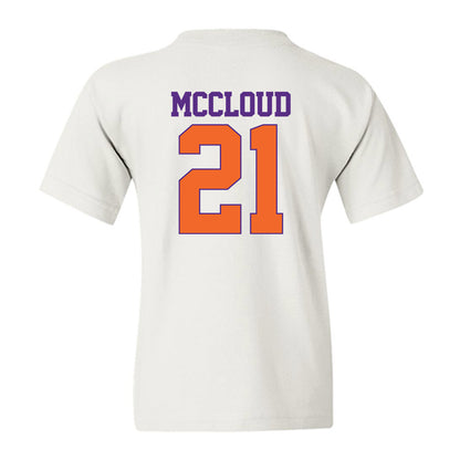 Clemson - NCAA Football : Kobe McCloud - Classic Shersey Youth T-Shirt-1