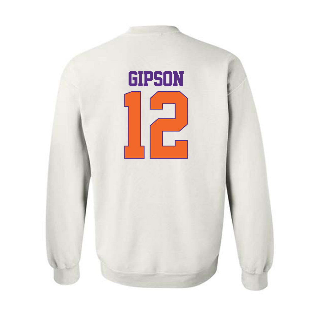 Clemson - NCAA Football : Corian Gipson - Classic Shersey Crewneck Sweatshirt-1