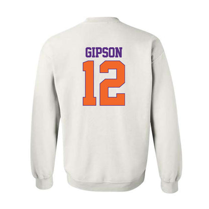 Clemson - NCAA Football : Corian Gipson - Classic Shersey Crewneck Sweatshirt-1