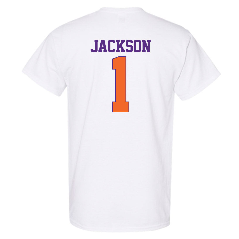 Clemson - NCAA Women's Basketball : Amaia Jackson - Classic Shersey T-Shirt-1