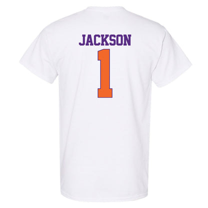 Clemson - NCAA Women's Basketball : Amaia Jackson - Classic Shersey T-Shirt-1