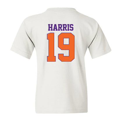 Clemson - NCAA Women's Soccer : Juju Harris - Classic Shersey Youth T-Shirt-1