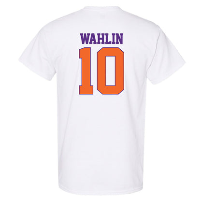 Clemson - NCAA Men's Basketball : Jake Wahlin - Classic Shersey T-Shirt-1