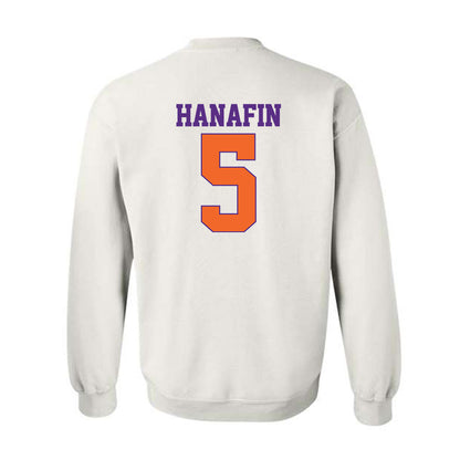 Clemson - NCAA Football : Ronan Hanafin - Classic Shersey Crewneck Sweatshirt-1