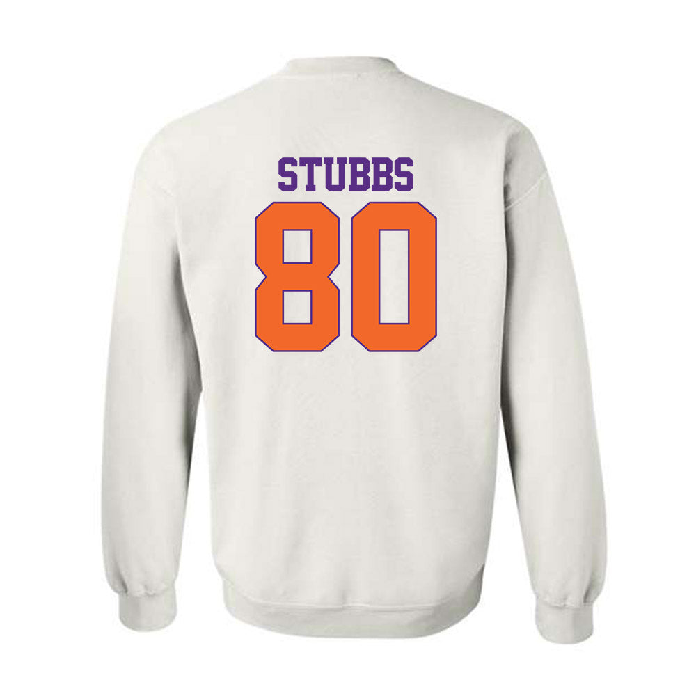 Clemson - NCAA Football : Luke Stubbs - Classic Shersey Crewneck Sweatshirt-1