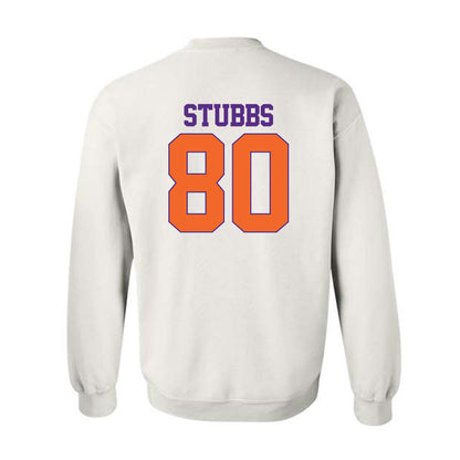 Clemson - NCAA Football : Luke Stubbs - Classic Shersey Crewneck Sweatshirt-1