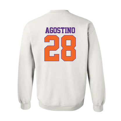 Clemson - NCAA Women's Lacrosse : Summer Agostino - Classic Shersey Crewneck Sweatshirt-1