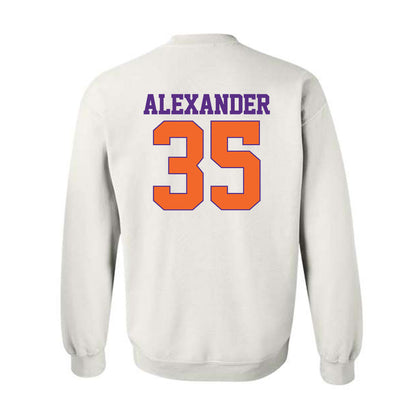 Clemson - NCAA Football : Jeremiah Alexander - Classic Shersey Crewneck Sweatshirt-1