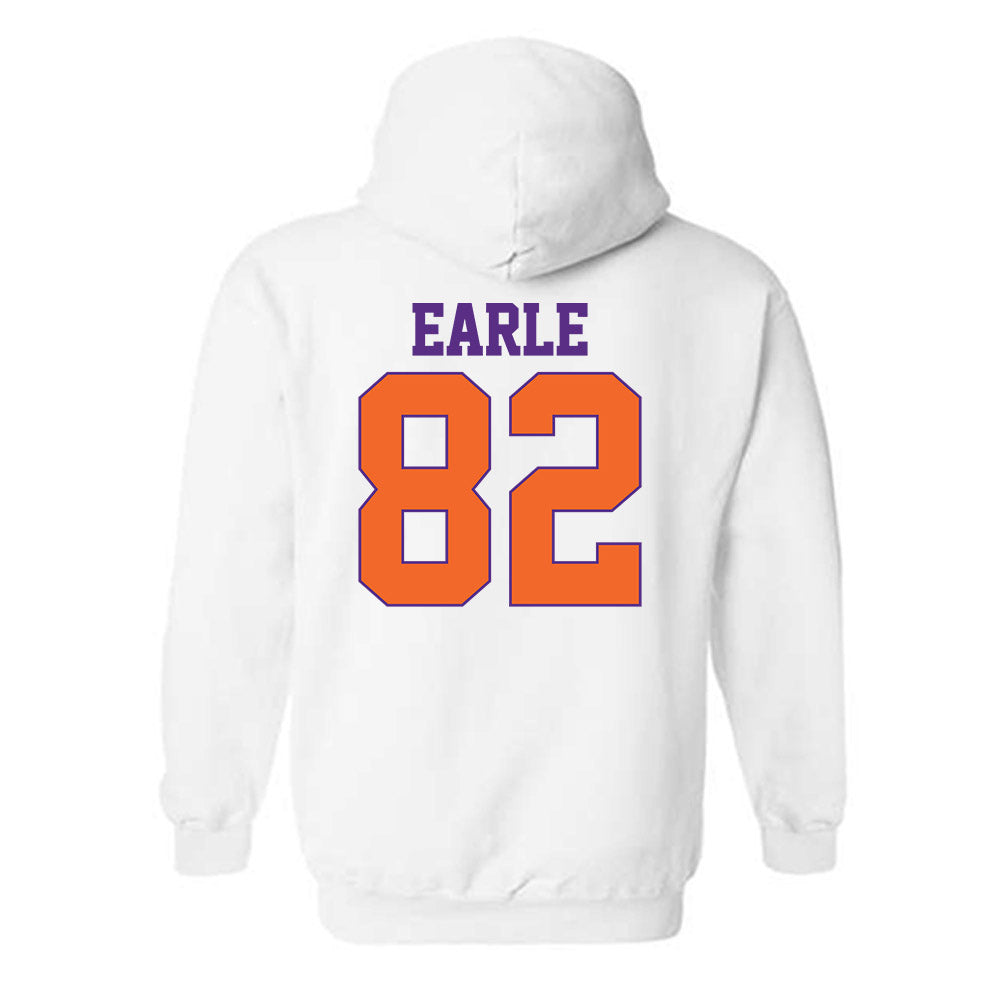 Clemson - NCAA Football : Sam Earle - Classic Shersey Hooded Sweatshirt-1