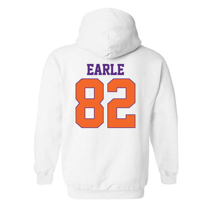Clemson - NCAA Football : Sam Earle - Classic Shersey Hooded Sweatshirt-1