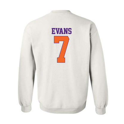 Clemson - NCAA Women's Basketball : Summah Evans - Classic Shersey Crewneck Sweatshirt-1
