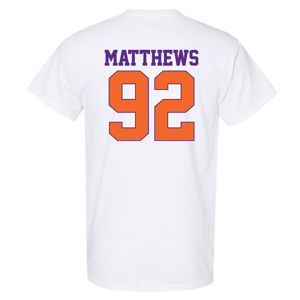 Clemson - NCAA Football : Levi Matthews - Classic Shersey T-Shirt-1