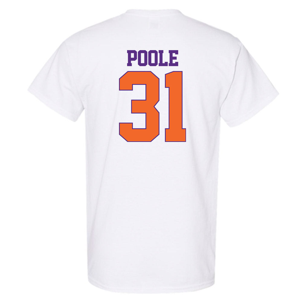 Clemson - NCAA Women's Basketball : Anya Poole - Classic Shersey T-Shirt-1