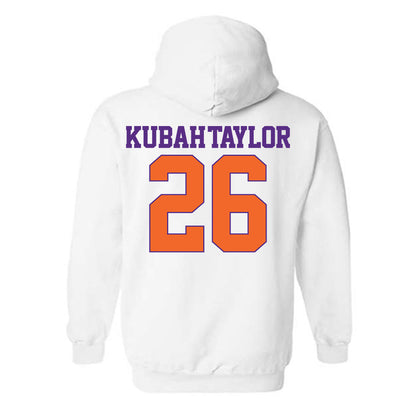 Clemson - NCAA Football : C.J. Kubah-Taylor - Classic Shersey Hooded Sweatshirt-1