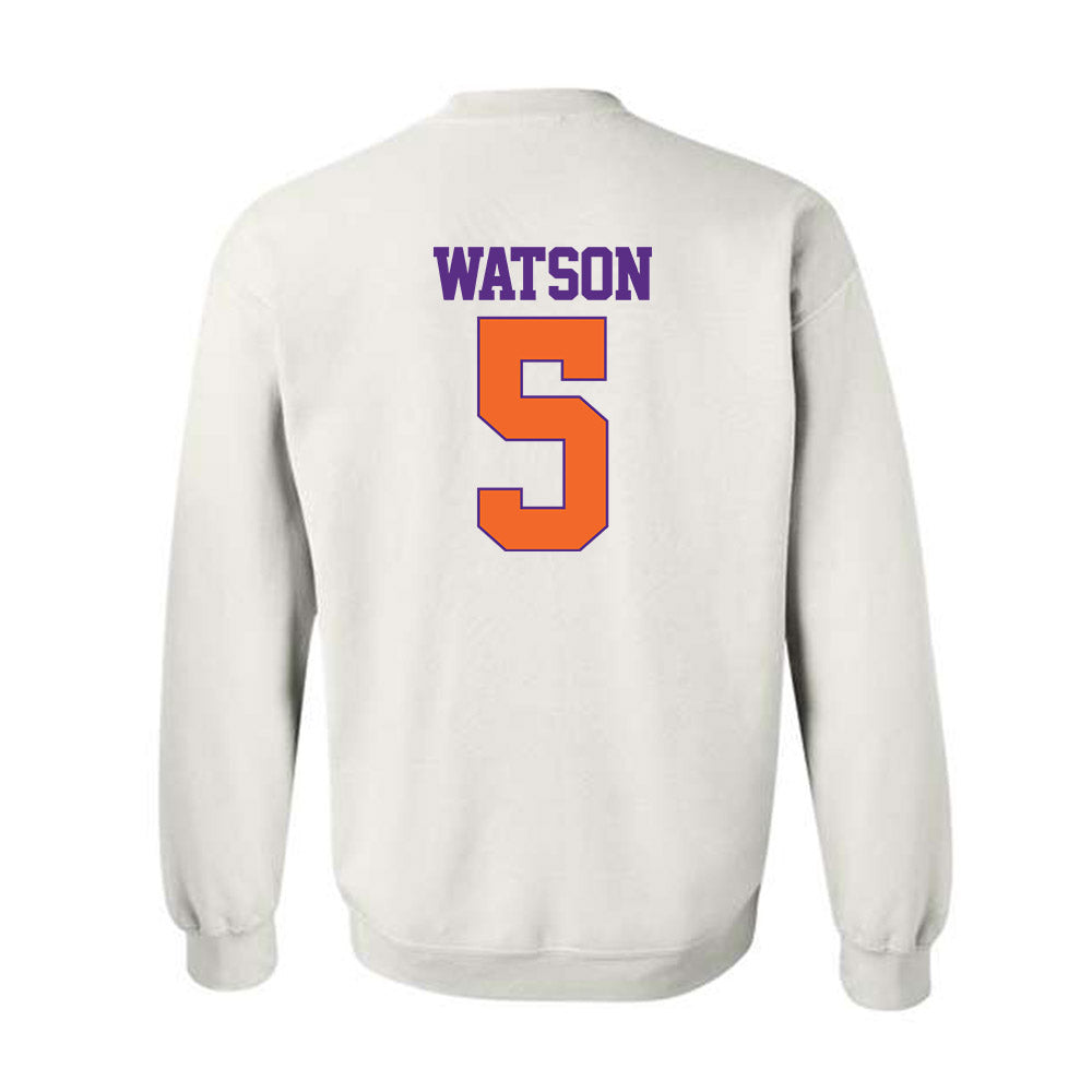 Clemson - NCAA Men's Soccer : Terry Watson - Classic Shersey Crewneck Sweatshirt