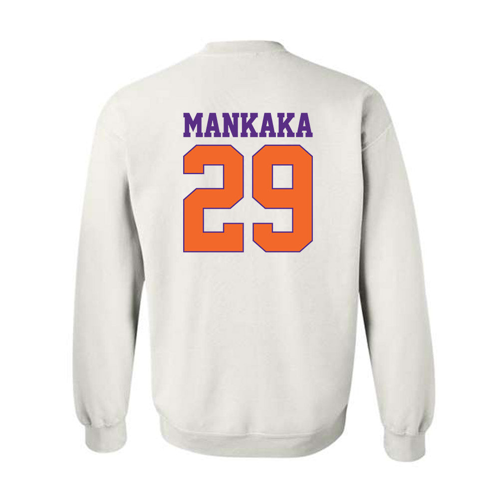 Clemson - NCAA Football : Mike Mankaka - Classic Shersey Crewneck Sweatshirt-1