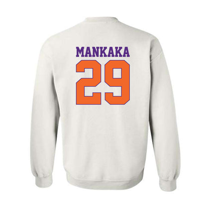 Clemson - NCAA Football : Mike Mankaka - Classic Shersey Crewneck Sweatshirt-1