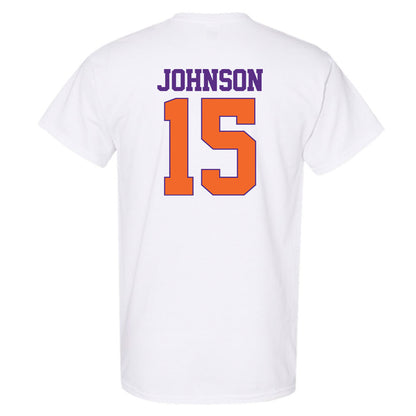 Clemson - NCAA Women's Soccer : Ella Johnson - Classic Shersey T-Shirt-1