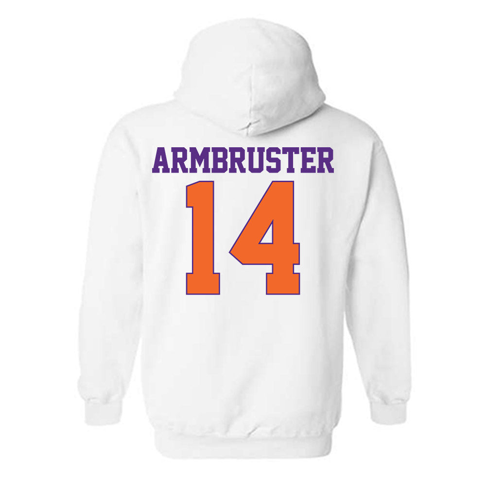 Clemson - NCAA Women's Volleyball : Audrey Armbruster - Classic Shersey Hooded Sweatshirt-1