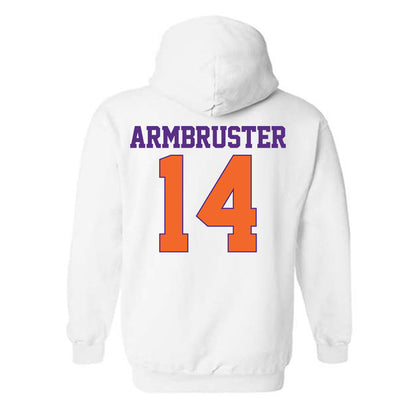 Clemson - NCAA Women's Volleyball : Audrey Armbruster - Classic Shersey Hooded Sweatshirt-1