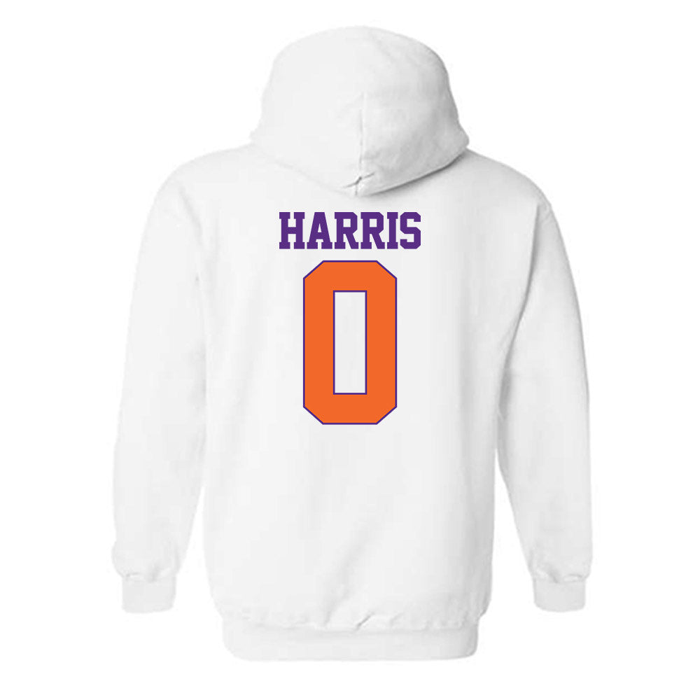 Clemson - NCAA Women's Basketball : Holland Harris - Classic Shersey Hooded Sweatshirt-1