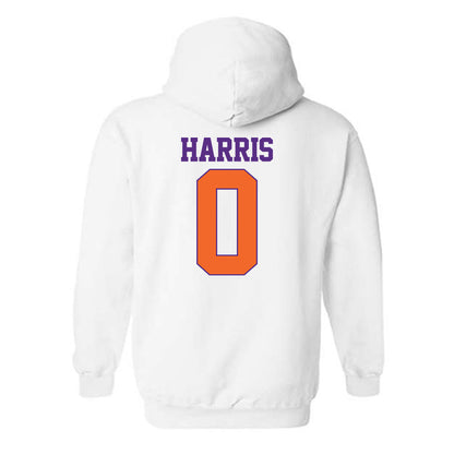 Clemson - NCAA Women's Basketball : Holland Harris - Classic Shersey Hooded Sweatshirt-1