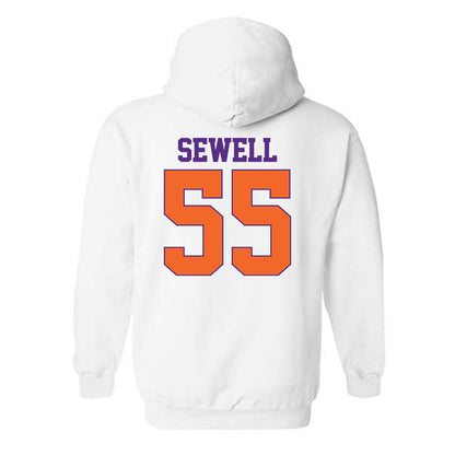 Clemson - NCAA Football : Harris Sewell - Classic Shersey Hooded Sweatshirt-1