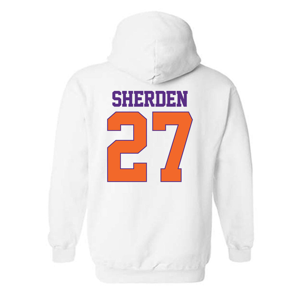 Clemson - NCAA Women's Soccer : Erin Sherden - Classic Shersey Hooded Sweatshirt-1