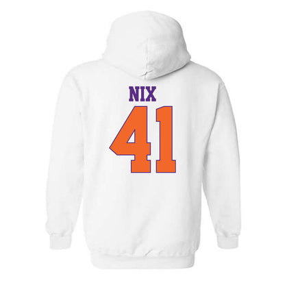 Clemson - NCAA Football : Caleb Nix - Classic Shersey Hooded Sweatshirt