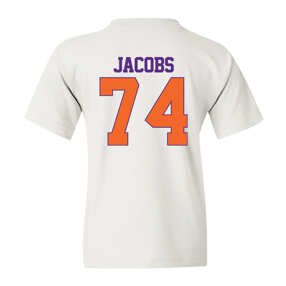 Clemson - NCAA Football : Brayden Jacobs - Classic Shersey Youth T-Shirt-1