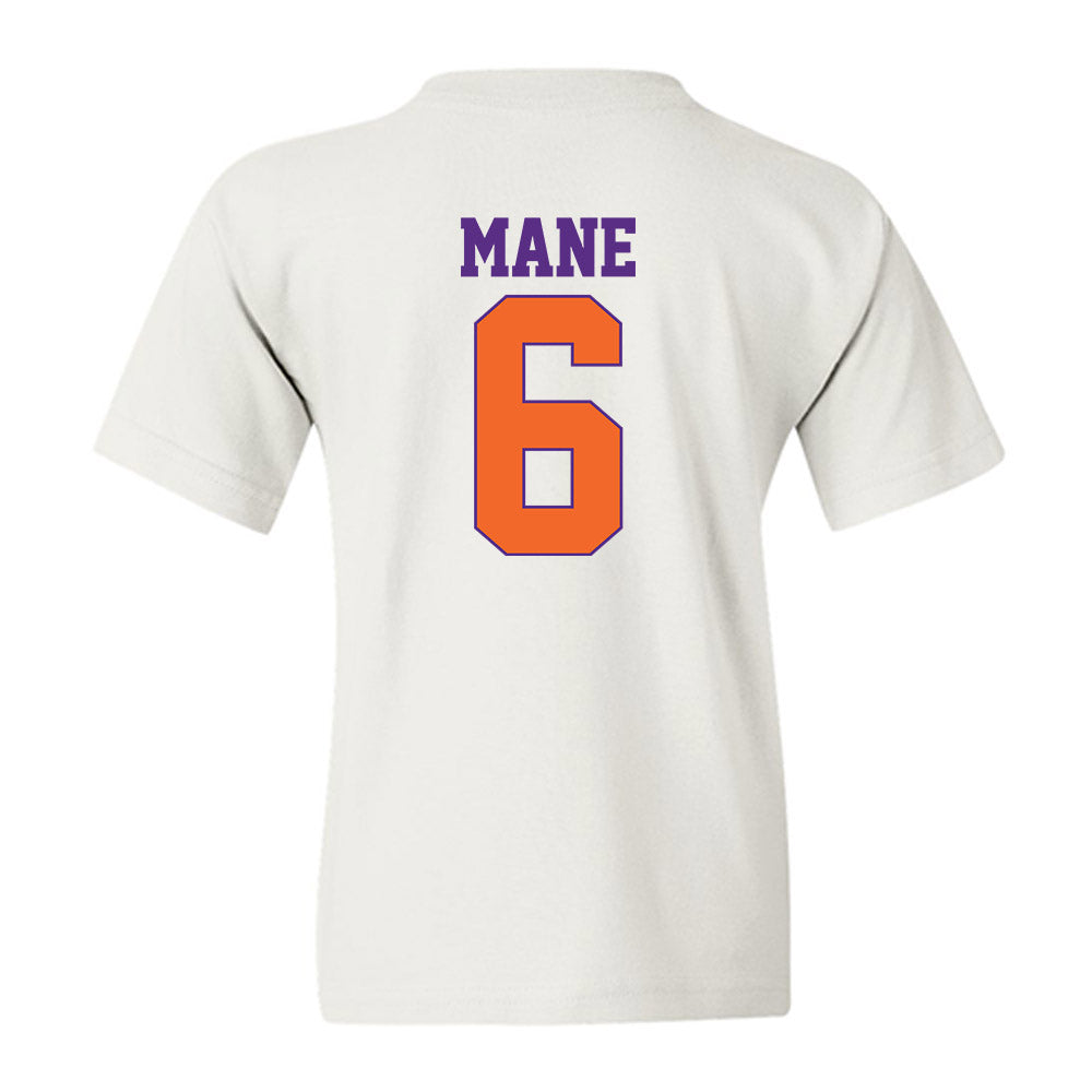 Clemson - NCAA Men's Soccer : Abdou Mane - Classic Shersey Youth T-Shirt-1