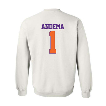 Clemson - NCAA Men's Soccer : Joseph Andema - Classic Shersey Crewneck Sweatshirt-1