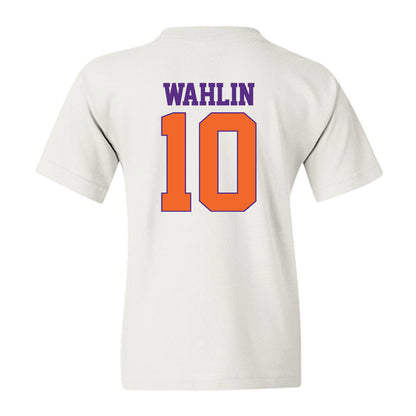 Clemson - NCAA Men's Basketball : Jake Wahlin - Classic Shersey Youth T-Shirt-1