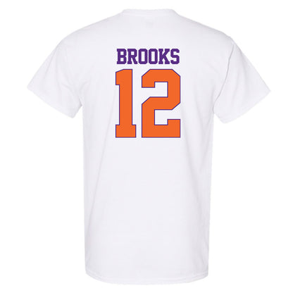 Clemson - NCAA Women's Soccer : Natalie Brooks - Classic Shersey T-Shirt-1