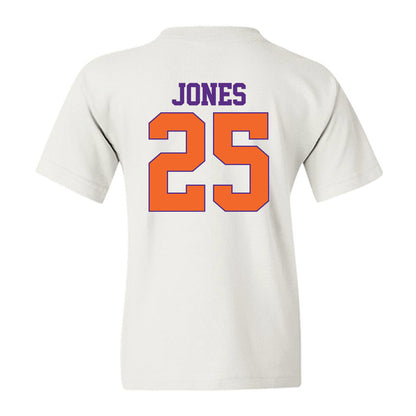 Clemson - NCAA Football : Ricardo Jones - Classic Shersey Youth T-Shirt-1