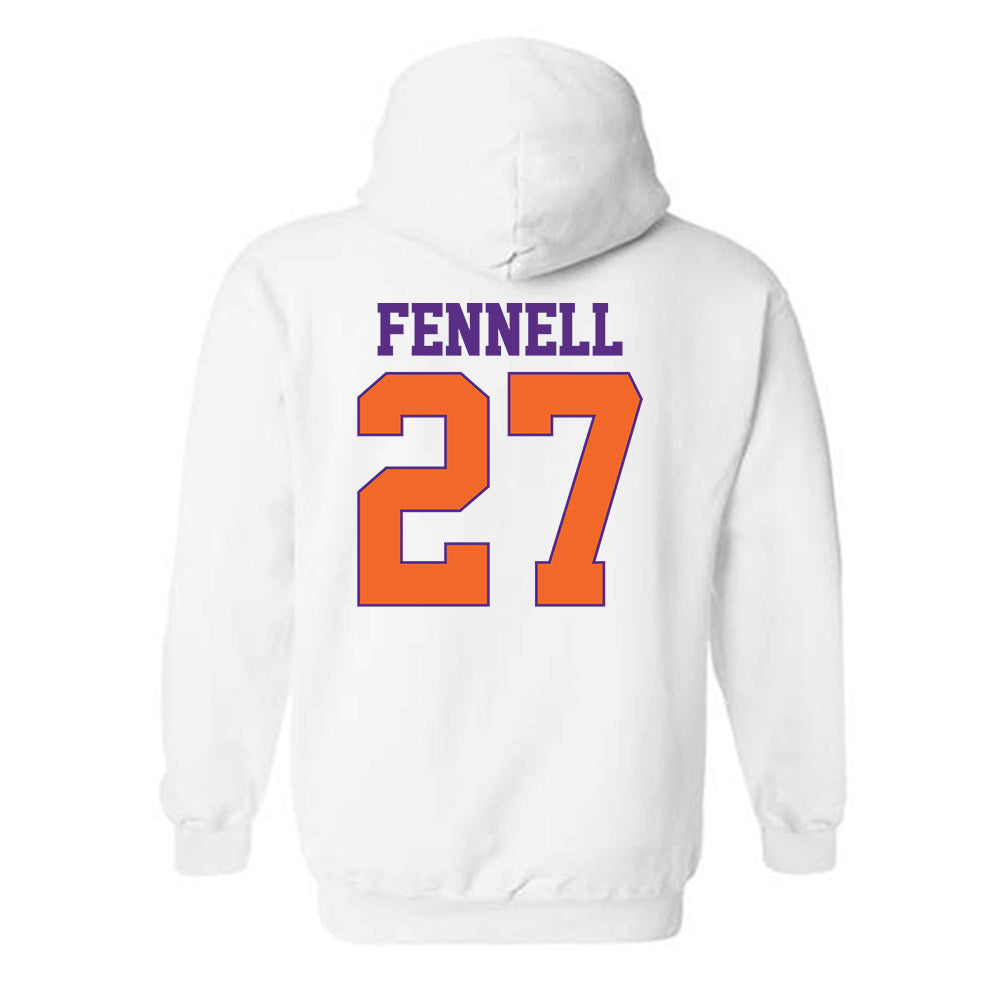 Clemson - NCAA Softball : Riley Fennell - Classic Shersey Hooded Sweatshirt-1